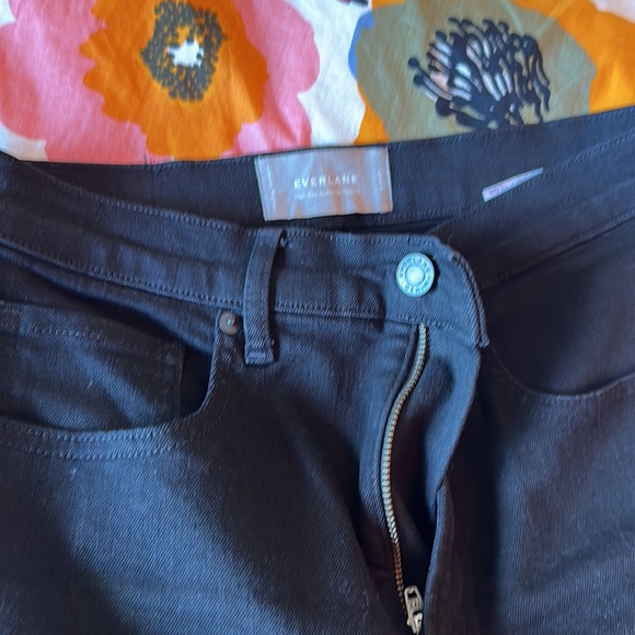 Everlane Black High Rise Ankle Jeans - Picture 2 of 3